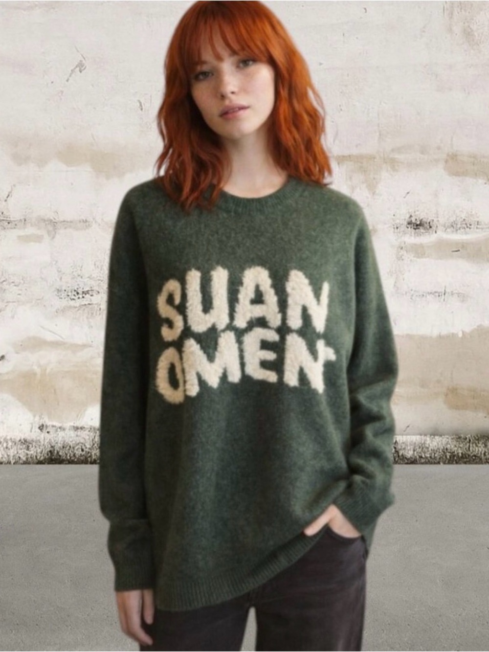 Sua Moment Graphic Oversized Sweatshirt - RARE